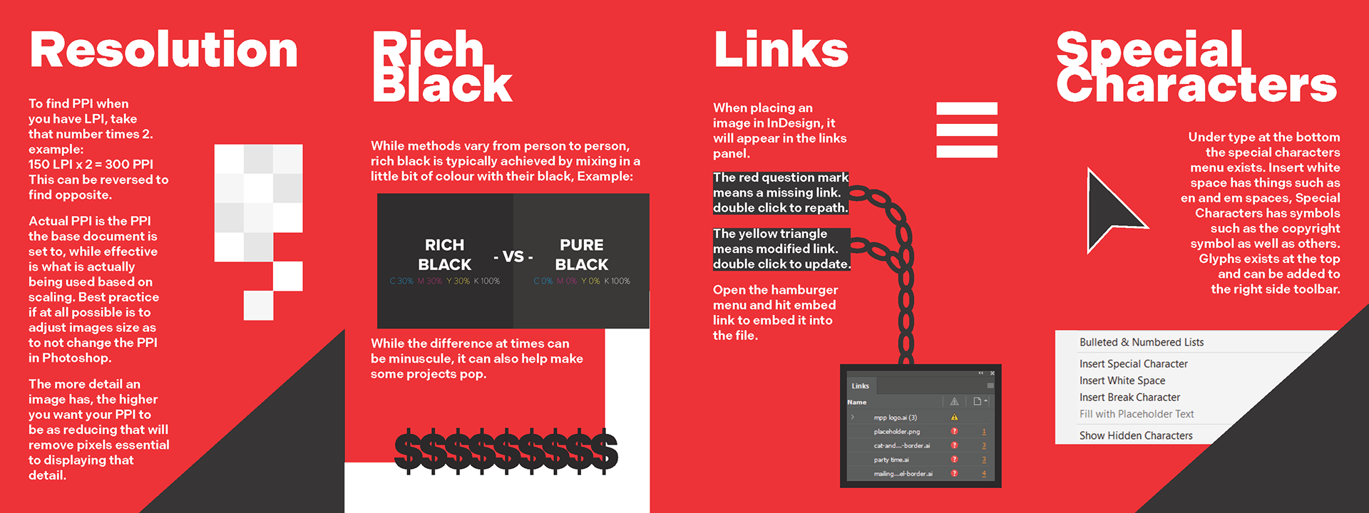 Printing tips brochure page 2
